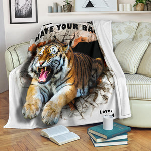 This Old Tiger - Premium Blanket